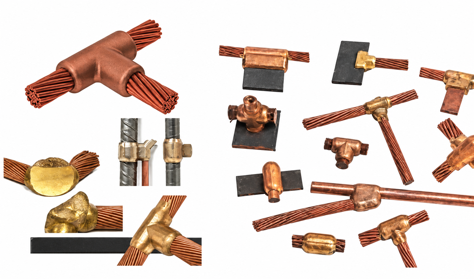 Exothermic welding metal connection portfolio